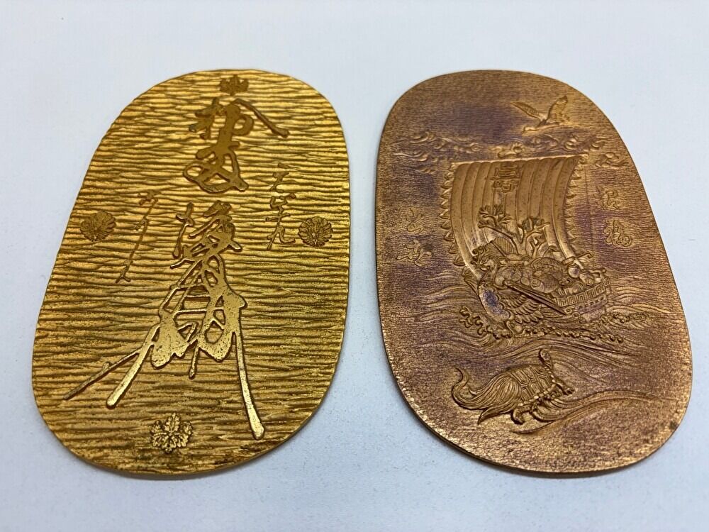 天正大判 レプリカ 24Kメッキ