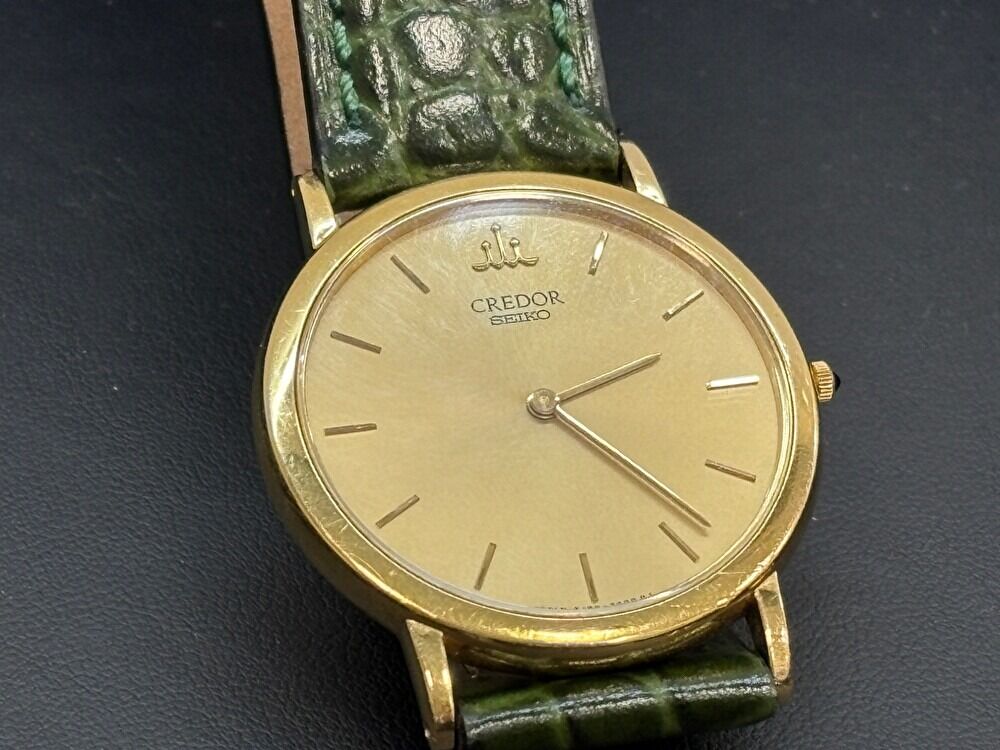 SEIKO CREDOR 18KT金無垢モデル